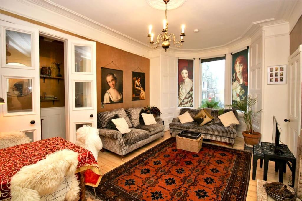 Holyrood Park: Lush & Arty 2 Double Bed Flat Apartman EDI Kültér fotó